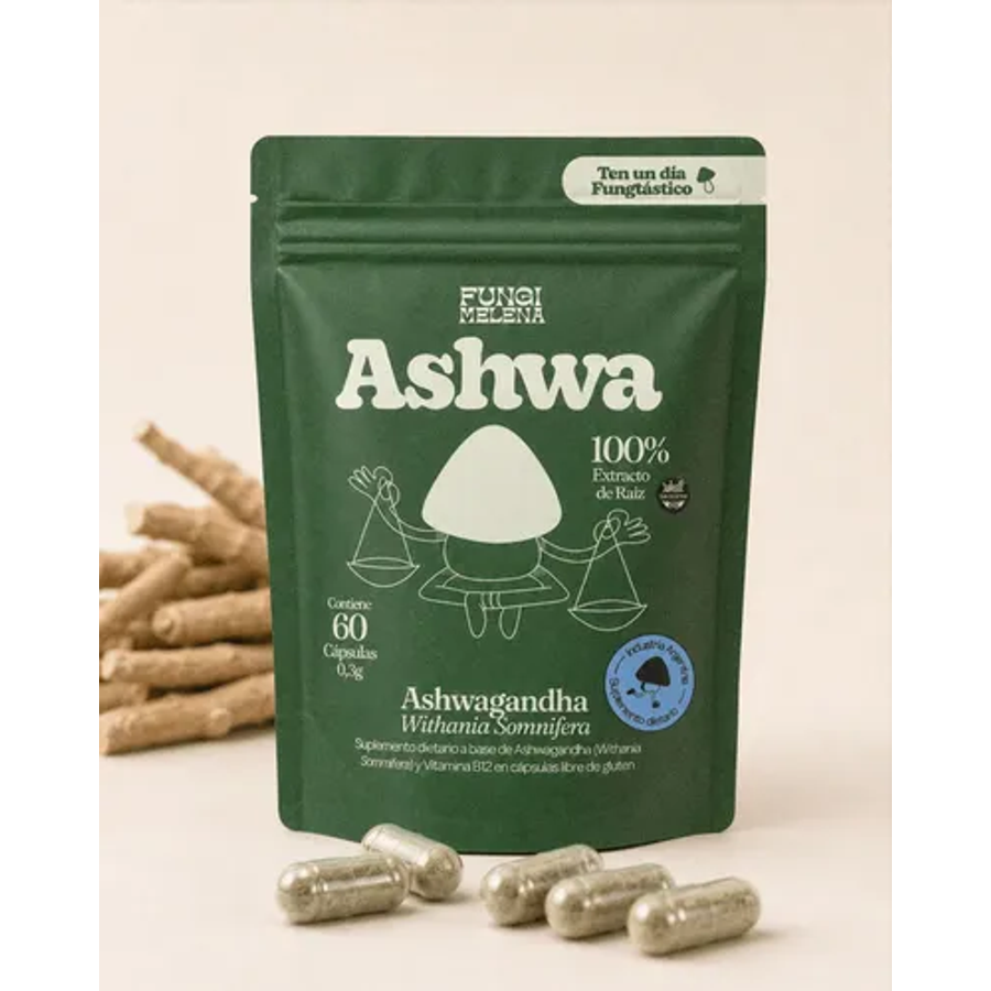 Ashwagandha - 60 Cápsulas - 300mg