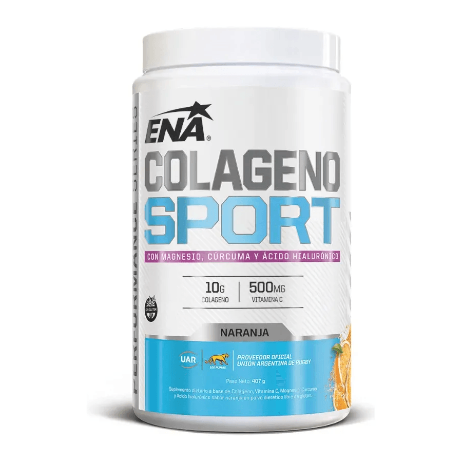 Colageno Hidrolizado Ena Sport 407gr Sabor Naranja