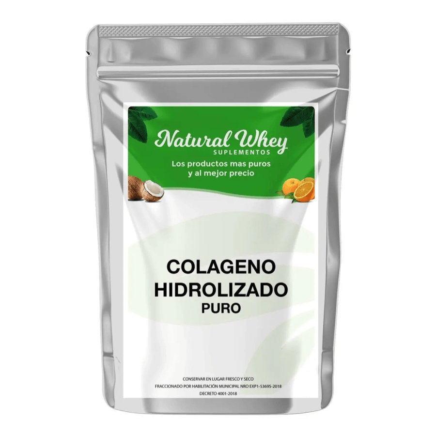 Colágeno Hidrolizado Natural Whey Suplementos Sin Sabor 250g Polvo