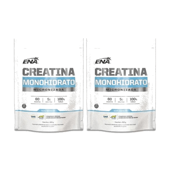 Creatina ENA Sport Doypack — Pack x2 de 300 g