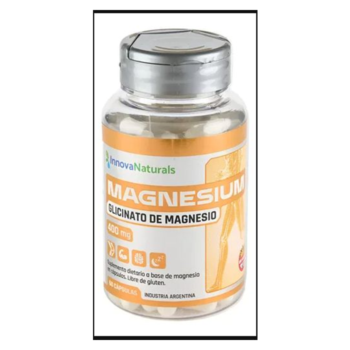 Glicinato de Magnesio — 60 cápsulas