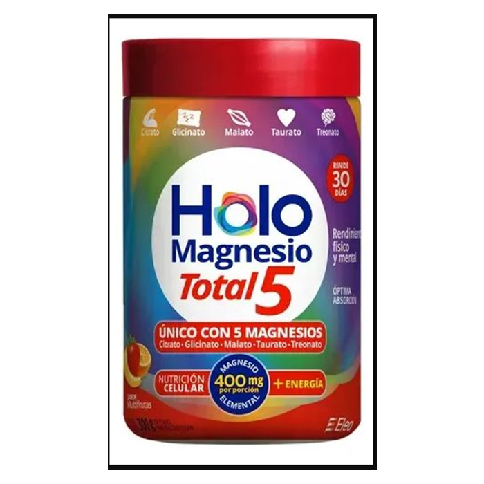 Holomagnesio Total 5 Multifrutas — 300 g