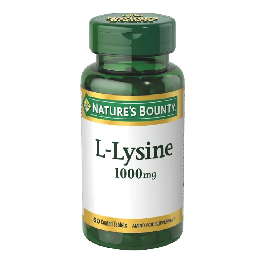 Nature's Bounty L-lysine 1000 Mg x 60 Tabletas