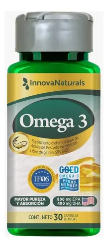 Omega 3 X 30 Caps Ifos Innovanaturals Sabor Sin sabor