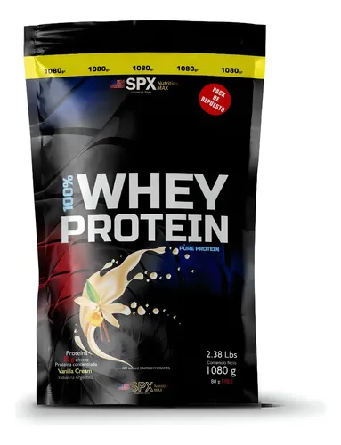 Proteína En Polvo SPX Nutrition Whey Protein Vainilla Sachet 1080g