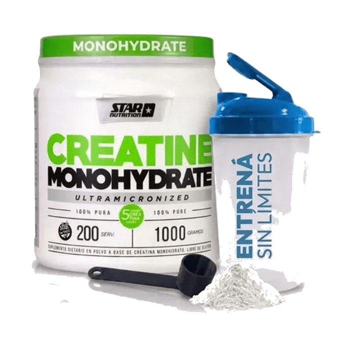 Creatina Star Nutrition + Shaker — 1 kg