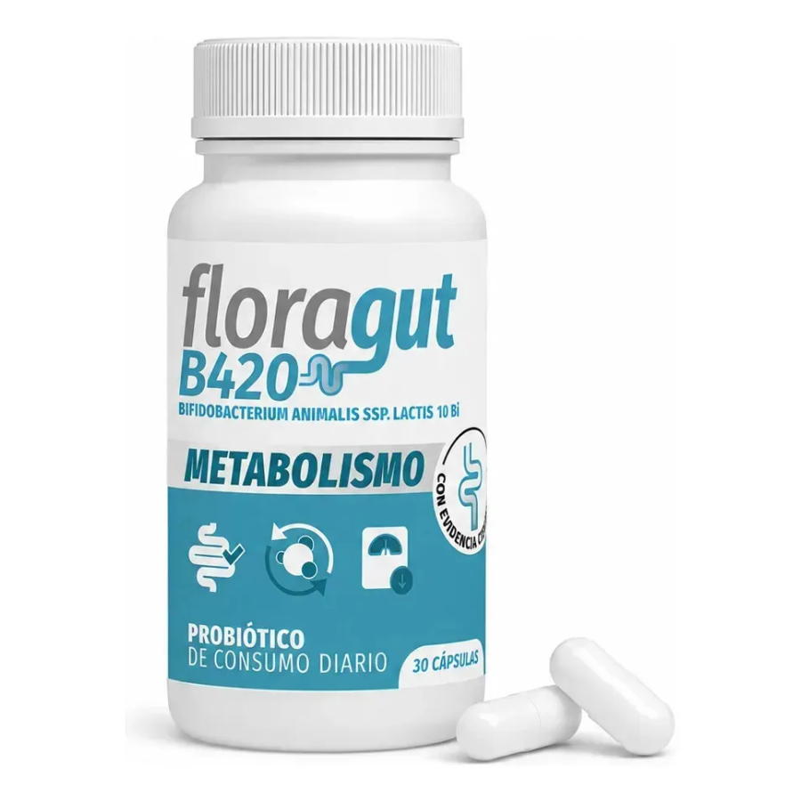 Suplemento en Cápsula Floragut B420 Probiotico