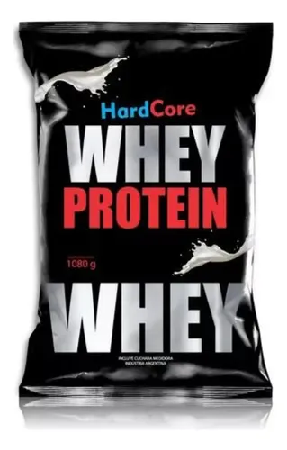 Whey Protein Hardcore Proteína En Polvo Sabor Vainilla 1080g